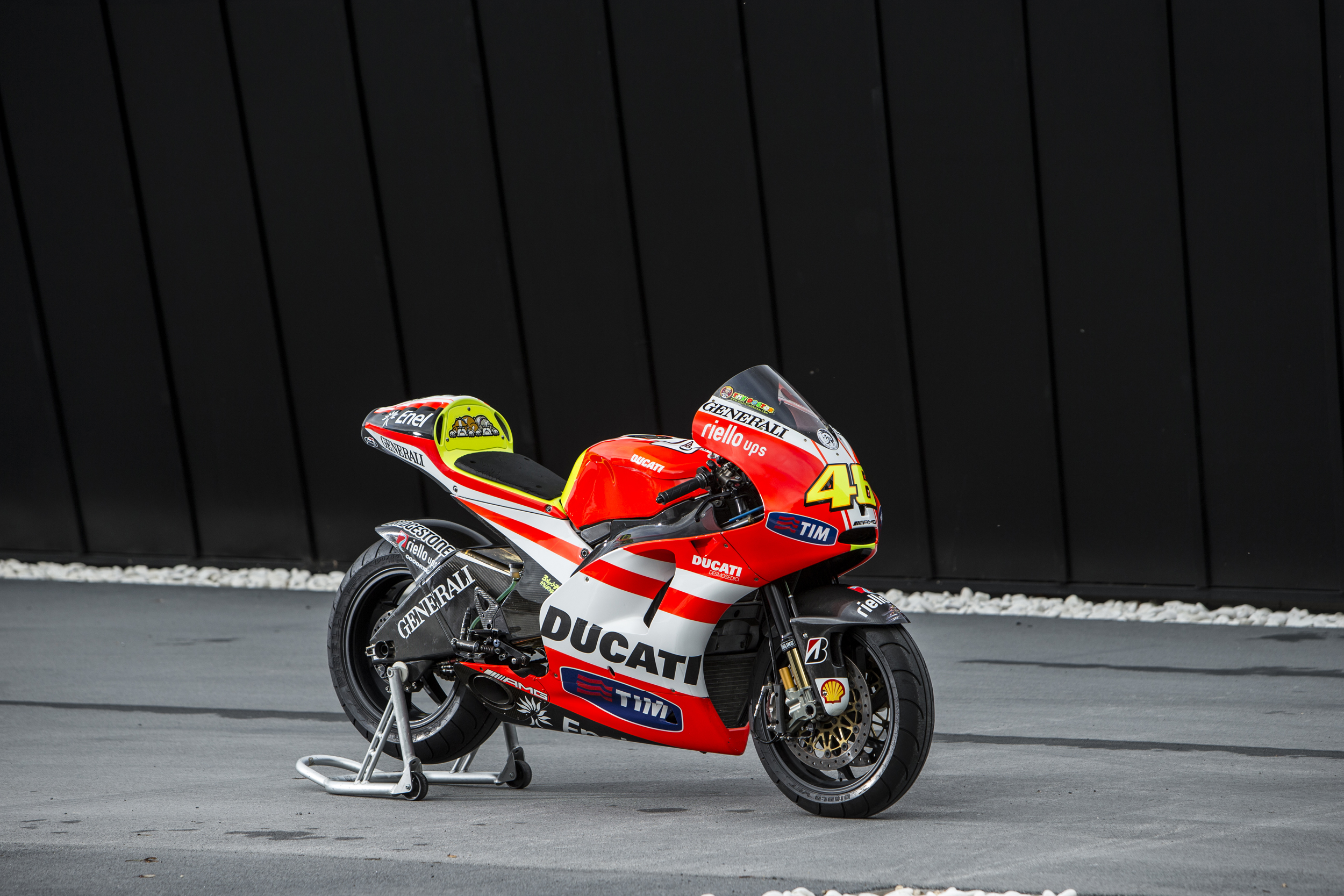 2011 Ducati GP11 'VR2' MotoGP - Ex-Valentino Rossi and ready